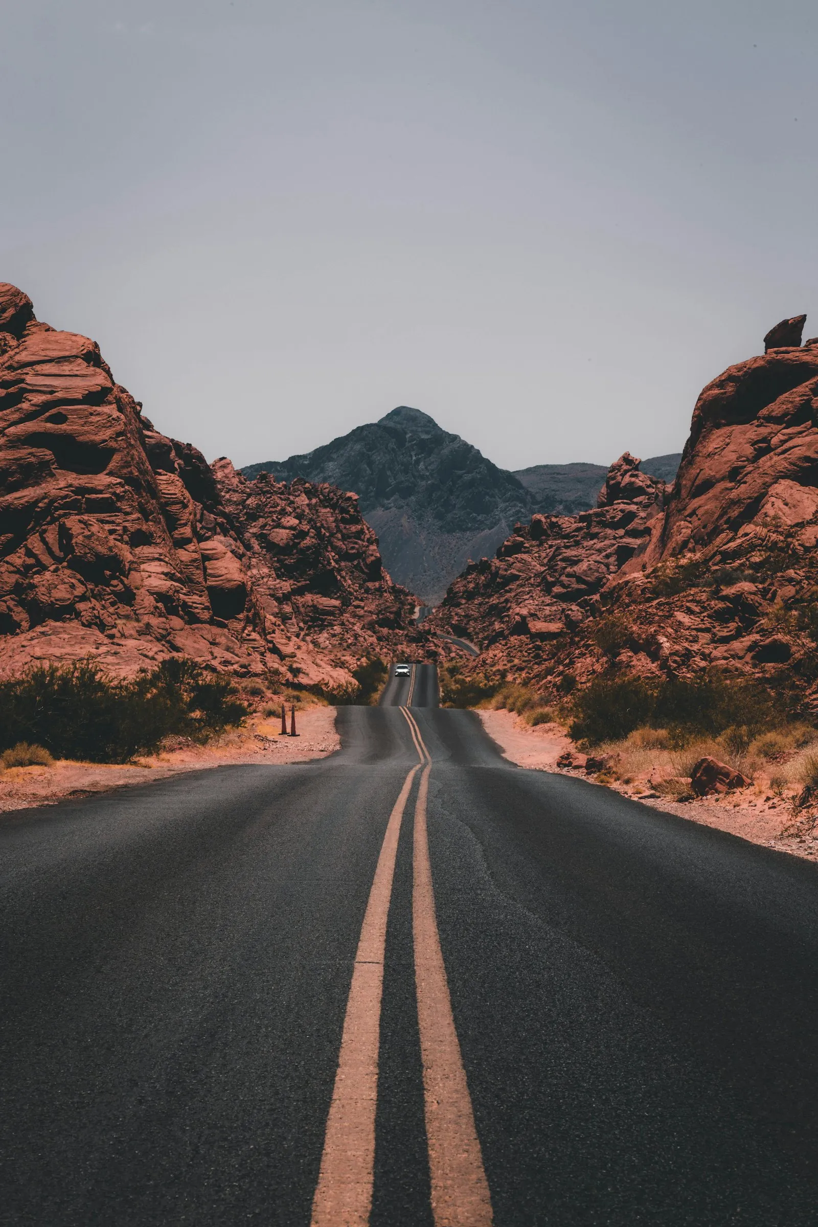 A sunrise over a quiet road, symbolizing early recovery